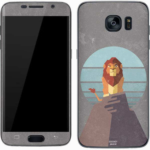 Disney The Lion King Simba On Pride Rock Galaxy S7 Skin