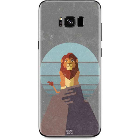 Disney The Lion King Simba On Pride Rock Galaxy S8 Skin