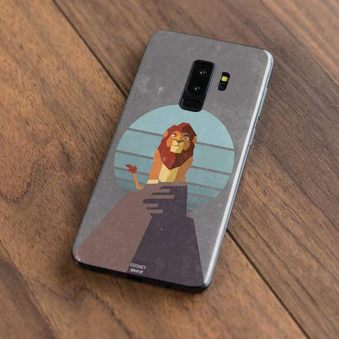 Disney The Lion King Simba On Pride Rock Galaxy S9 Plus Skin