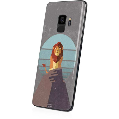 Disney The Lion King Simba On Pride Rock Galaxy S9 Skin