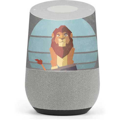 Disney The Lion King Simba On Pride Rock Google Home Skin