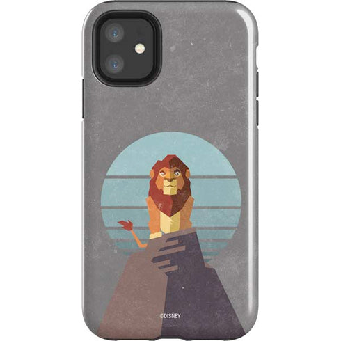 Disney The Lion King Simba On Pride Rock iPhone 11 Impact Case