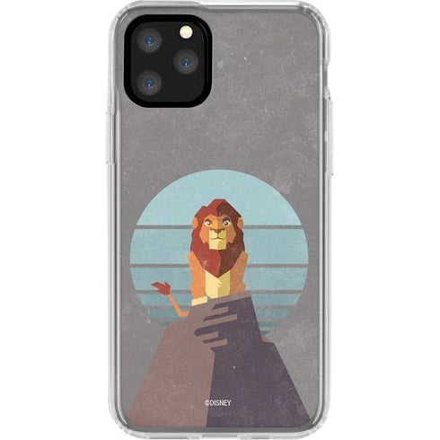 Disney The Lion King Simba On Pride Rock iPhone 11 Pro Clear Case