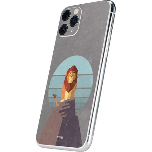 Disney The Lion King Simba On Pride Rock iPhone 11 Pro Skin