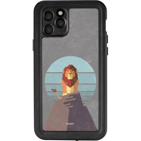 Disney The Lion King Simba On Pride Rock iPhone 11 Pro Waterproof Case