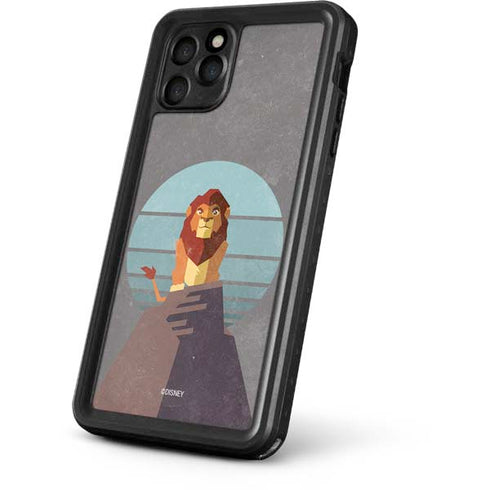 Disney The Lion King Simba On Pride Rock iPhone 11 Pro Waterproof Case