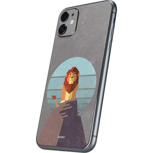 Disney The Lion King Simba On Pride Rock iPhone 11 Skin