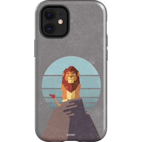 Disney The Lion King Simba On Pride Rock iPhone 12 Mini Impact Case