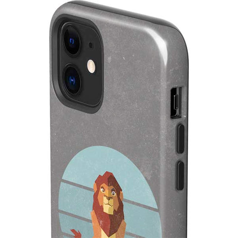 Disney The Lion King Simba On Pride Rock iPhone 12 Mini Impact Case