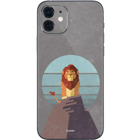 Disney The Lion King Simba On Pride Rock iPhone 12 Mini Skin