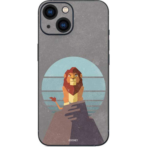 Disney The Lion King Simba On Pride Rock iPhone 13 Mini Skin