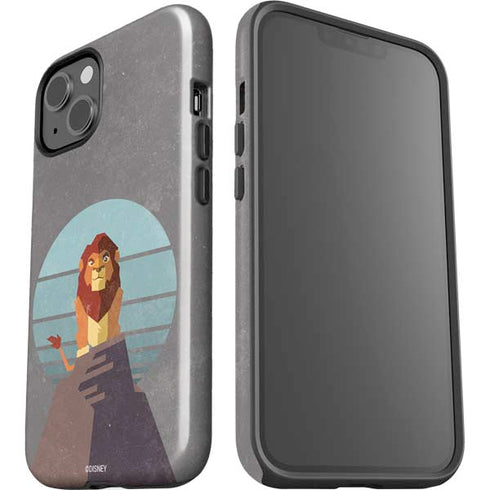 Disney The Lion King Simba On Pride Rock iPhone 15 Impact Case