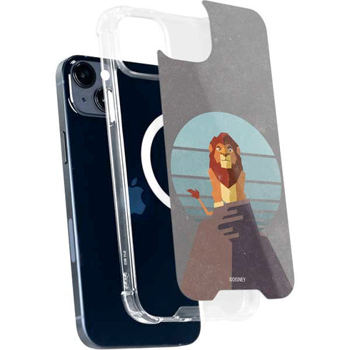Disney The Lion King Simba On Pride Rock iPhone 14 Plus MagSafe Case