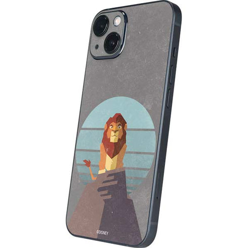 Disney The Lion King Simba On Pride Rock iPhone 15 Plus Skin