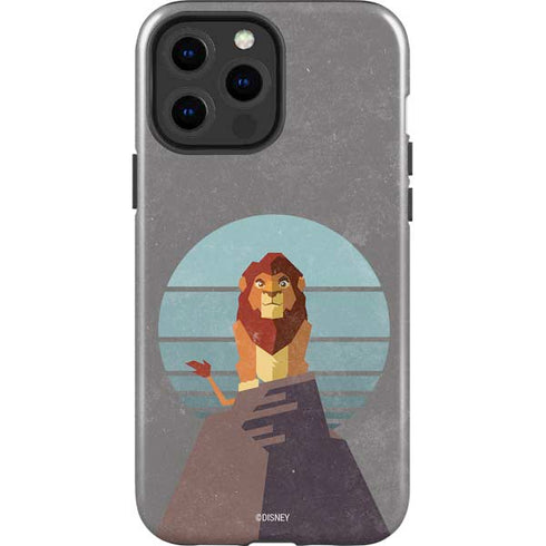 Disney The Lion King Simba On Pride Rock iPhone 15 Pro Max Impact Case