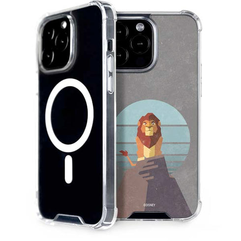 Disney The Lion King Simba On Pride Rock iPhone 15 Pro Max MagSafe Case