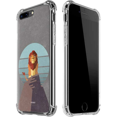 Disney The Lion King Simba On Pride Rock iPhone 7/8 Plus Clear Case