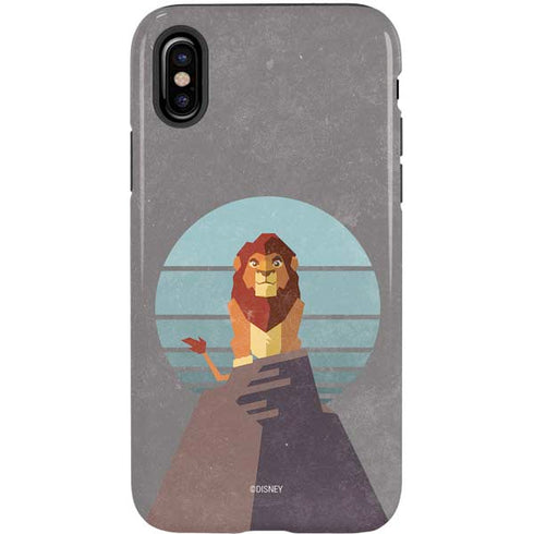Disney The Lion King Simba On Pride Rock iPhone X Pro Case