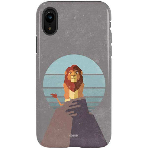 Disney The Lion King Simba On Pride Rock iPhone XR Pro Case