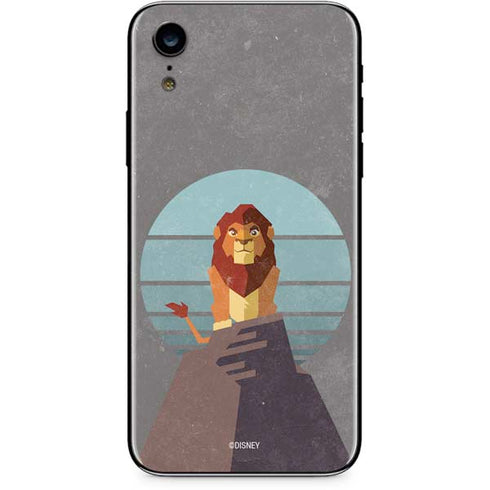 Disney The Lion King Simba On Pride Rock iPhone XR Skin