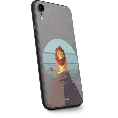Disney The Lion King Simba On Pride Rock iPhone XR Skin