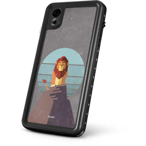 Disney The Lion King Simba On Pride Rock iPhone XR Waterproof Case