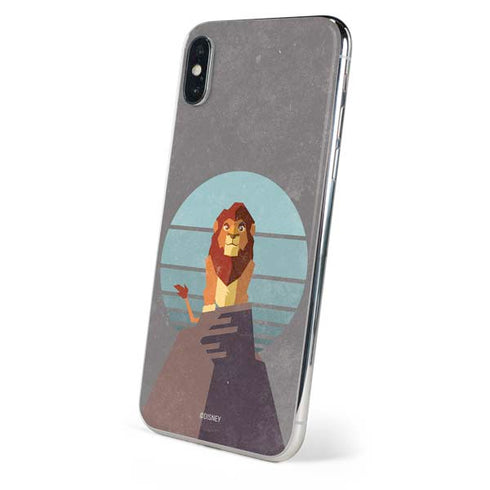 Disney The Lion King Simba On Pride Rock iPhone XS Max Skin