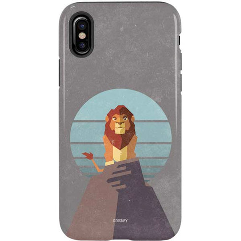 Disney The Lion King Simba On Pride Rock iPhone XS Pro Case