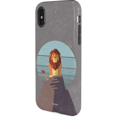 Disney The Lion King Simba On Pride Rock iPhone XS Pro Case