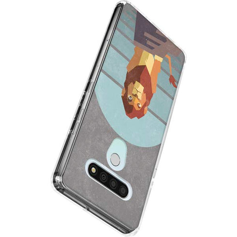 Disney The Lion King Simba On Pride Rock LG Stylo 6 Clear Case
