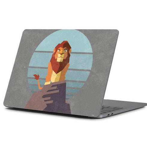 Disney The Lion King Simba On Pride Rock Apple MacBook Pro 13-inch Skin
