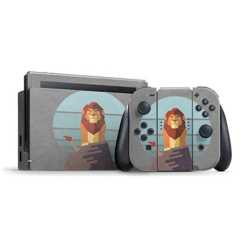 Disney The Lion King Simba On Pride Rock Nintendo Switch Bundle Skin