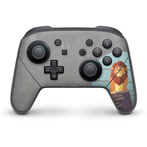 Disney The Lion King Simba On Pride Rock Nintendo Switch Pro Controller Skin