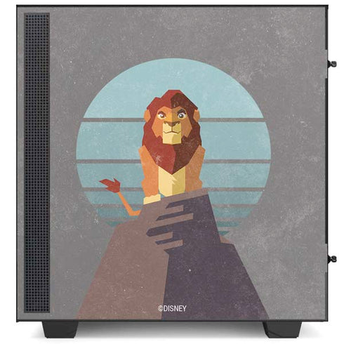 Disney The Lion King Simba On Pride Rock NZXT H510 Compact ATX Mid-Tower Case Skin