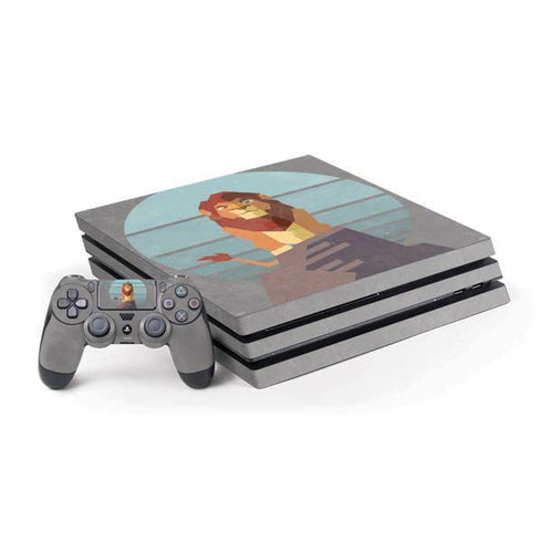 Disney The Lion King Simba On Pride Rock PS4 Pro Bundle Skin