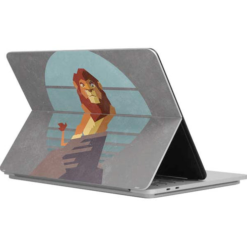 Disney The Lion King Simba On Pride Rock Surface Laptop Studio Skin