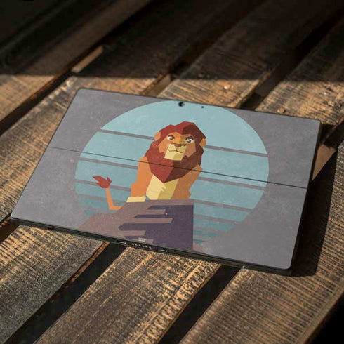 Disney The Lion King Simba On Pride Rock Surface Pro 7 Skin