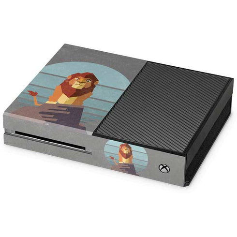 Disney The Lion King Simba On Pride Rock Xbox One Console Skin