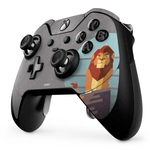 Disney The Lion King Simba On Pride Rock Xbox One Elite Controller Skin