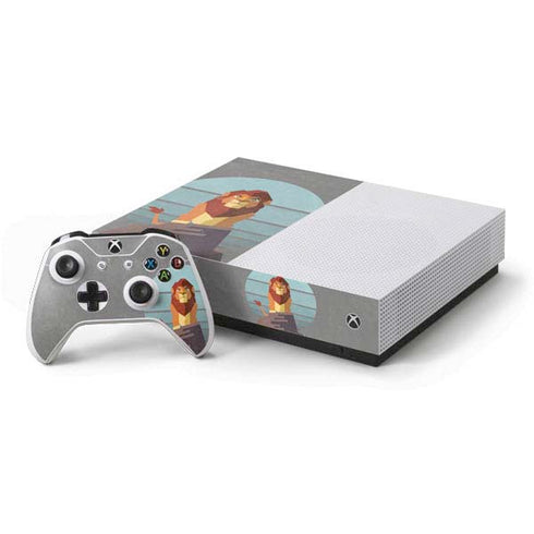 Disney The Lion King Simba On Pride Rock Xbox One S All-Digital Edition Bundle Skin