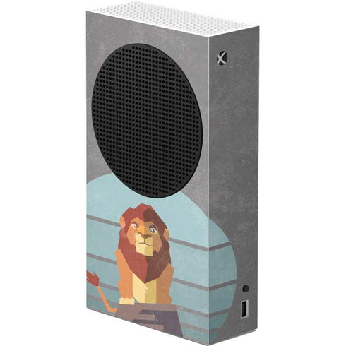 Disney The Lion King Simba On Pride Rock Xbox Series S Console Skin