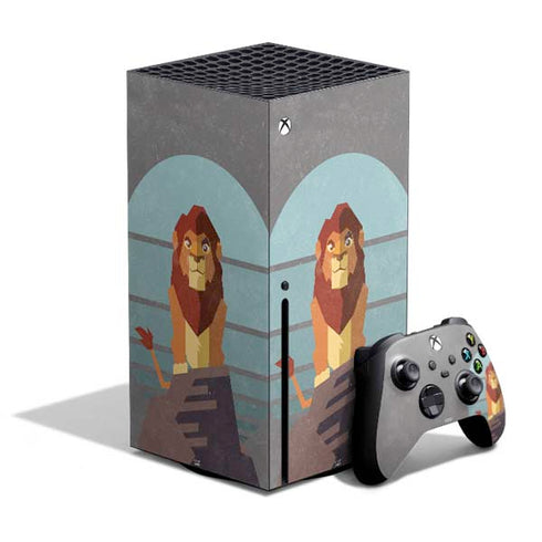 Disney The Lion King Simba On Pride Rock Xbox Series X Bundle Skin