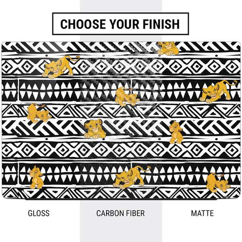 Disney The Lion King Simba Tribal Print Dell Vostro Skin