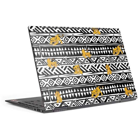 Disney The Lion King Simba Tribal Print HP Envy Skin