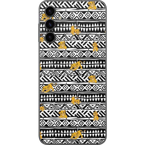Disney The Lion King Simba Tribal Print Galaxy A14 5G Skin