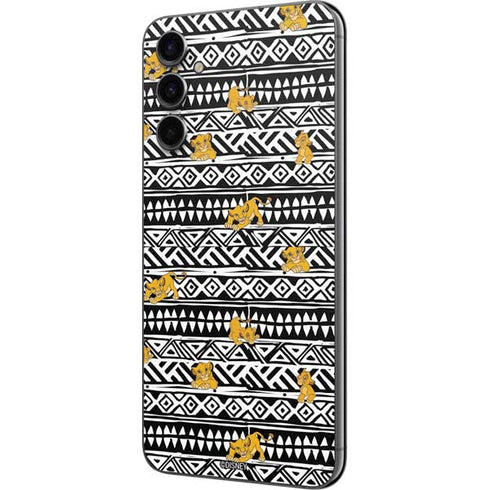 Disney The Lion King Simba Tribal Print Galaxy A14 5G Skin