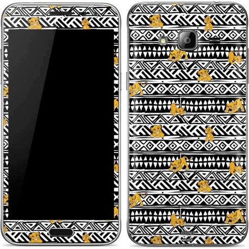 Disney The Lion King Simba Tribal Print Galaxy J3 Skin