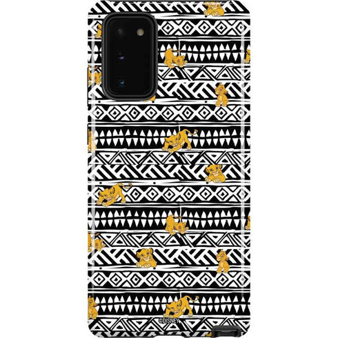 Disney The Lion King Simba Tribal Print Galaxy Note20 5G Pro Case