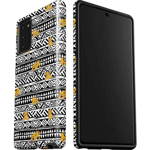 Disney The Lion King Simba Tribal Print Galaxy Note20 5G Pro Case