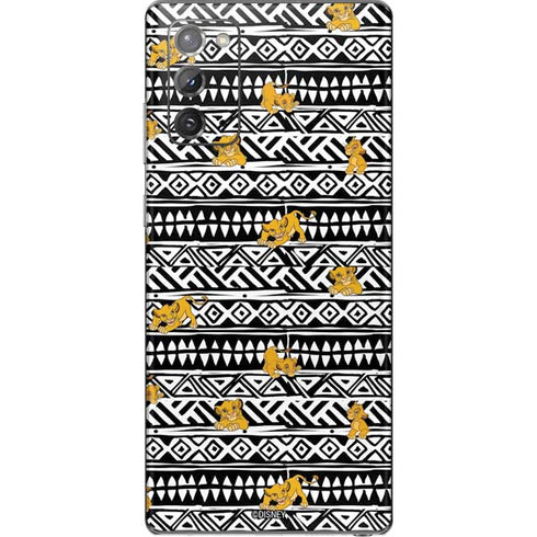 Disney The Lion King Simba Tribal Print Galaxy Note20 5G Skin
